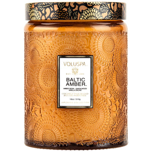 Baltic Amber Candle l 100Hrs