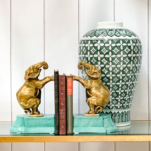 Oliphant Bookend Set