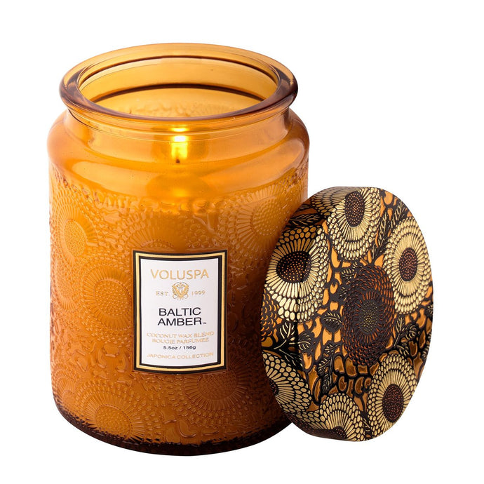 Baltic Amber Candle l 100Hrs