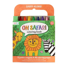 Load image into Gallery viewer, On Safari Colouring Book