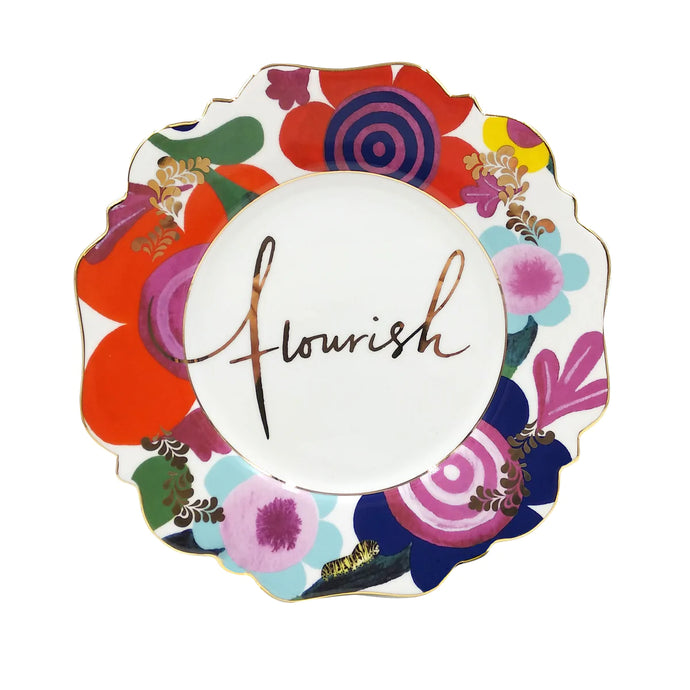 Side Plate Flourish