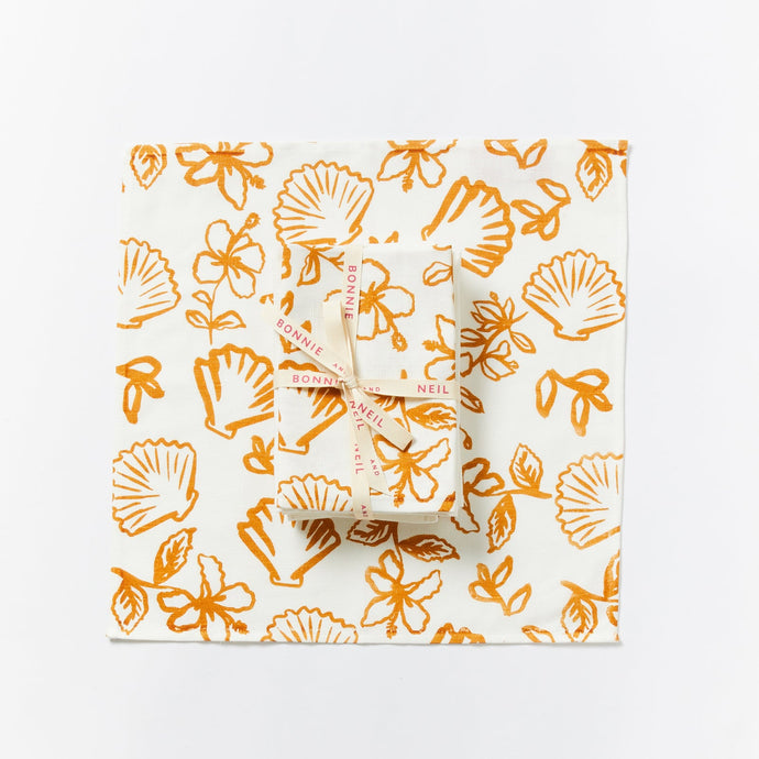 Bonnie & Neil Marina Tan Napkins S/6