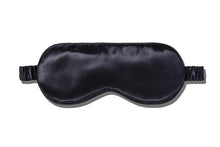 Load image into Gallery viewer, Black Silk Sleep Mask