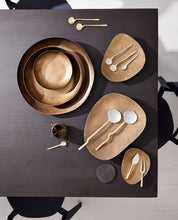Load image into Gallery viewer, Dante Brass Condiment Spoon - Set of 4