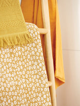 Load image into Gallery viewer, Forget Me Not Cotton Hand Towel | Citron/Nougat